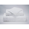 photo chaude, Serviette de bain Luxury Hotel &amp; Spa 70 * 140 Lot de 2, 100% Coton, Blanc